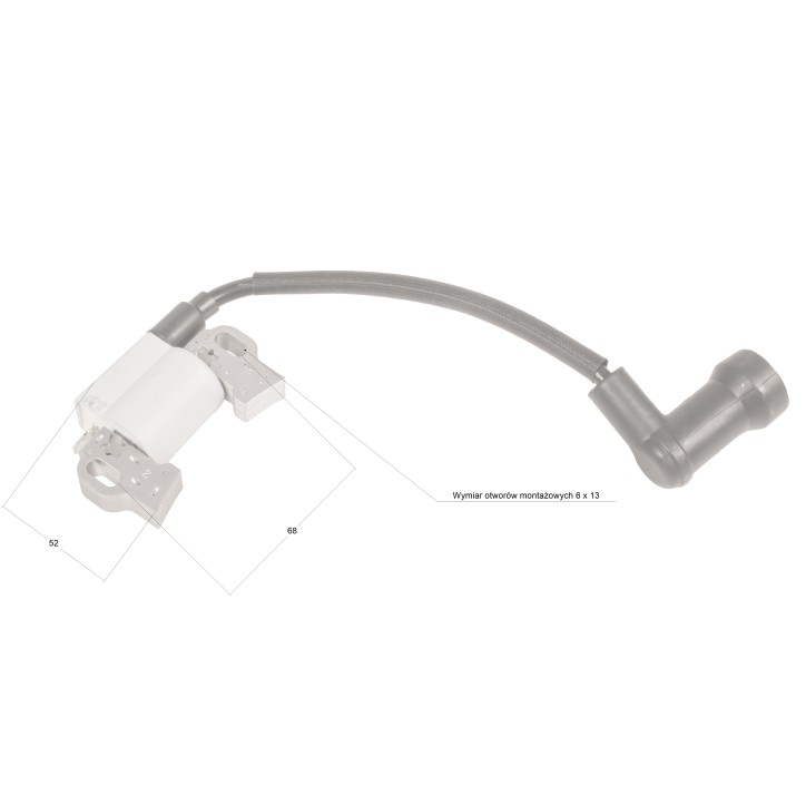 Moduł zapłonowy Loncin cewka LC2P76F LC2P73F-A cylinder 1 lewy CZĘŚĆ ORYGINALNA Moduł zapłonowy Loncin cewka LC2P76F LC2P73F-A cylinder 1 lewy CZĘŚĆ ORYGINALNA