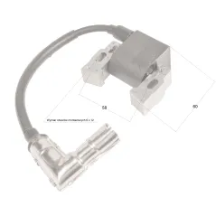 Moduł zapłonowy Loncin cewka LC2V80(T231) cylinder 2 prawy CZĘŚĆ ORYGINALNA