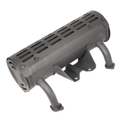 Tłumik Loncin LC2V90 wylot spalin na lewo CZĘŚĆ ORYGINALNA