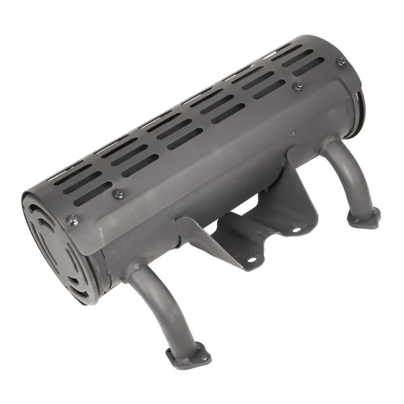 Tłumik Loncin LC2V90 wylot spalin na lewo CZĘŚĆ ORYGINALNA Tłumik Loncin LC2V90 wylot spalin na lewo CZĘŚĆ ORYGINALNA