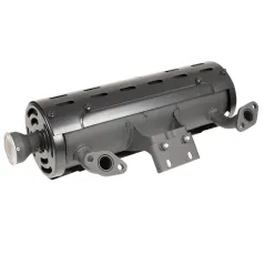 Tłumik Loncin LC2V80(T231) wylot na lewo CZĘŚĆ ORYGINALNA