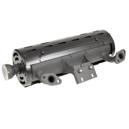 Tłumik Loncin LC2V80(T231) wylot na lewo CZĘŚĆ ORYGINALNA