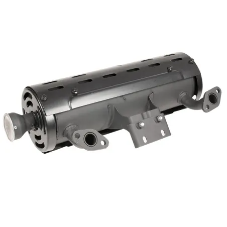 Tłumik Loncin LC2V80(T231) wylot na lewo CZĘŚĆ ORYGINALNA