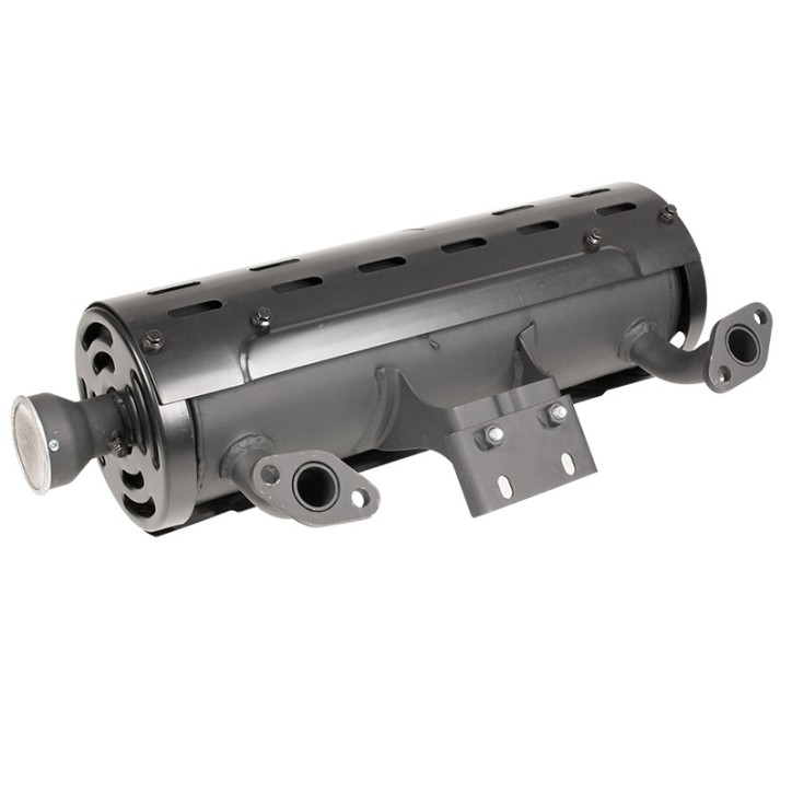 Tłumik Loncin LC2V80(T231) wylot na lewo CZĘŚĆ ORYGINALNA Tłumik Loncin LC2V80(T231) wylot na lewo CZĘŚĆ ORYGINALNA