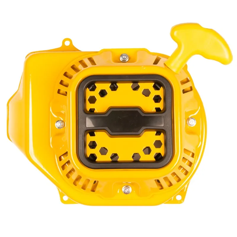 Rozrusznik Loncin ręczny 2500D-AS żółty z obudową CZĘŚĆ ORYGINALNA Rozrusznik Loncin ręczny 2500D-AS żółty z obudową CZĘŚĆ ORYGINALNA