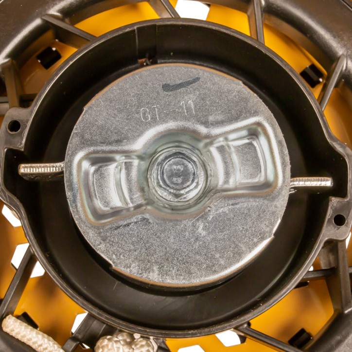 Rozrusznik Loncin ręczny 2500D-AS żółty z obudową CZĘŚĆ ORYGINALNA Rozrusznik Loncin ręczny 2500D-AS żółty z obudową CZĘŚĆ ORYGINALNA