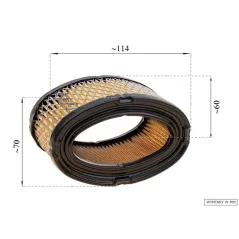 Filtr powietrza Tecumseh 7-10HP