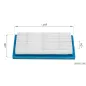 Filtr powietrza agregatu 105x80x24mm