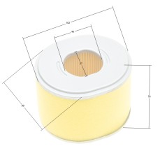 Filtr powietrza Honda GX240 GX270