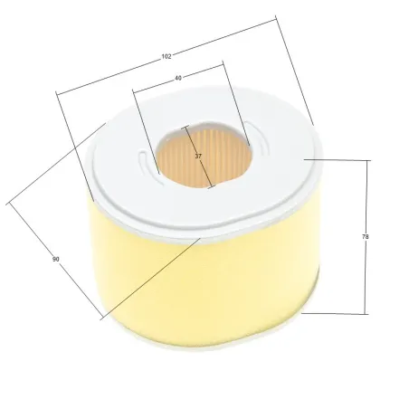 Filtr powietrza Honda GX240 GX270