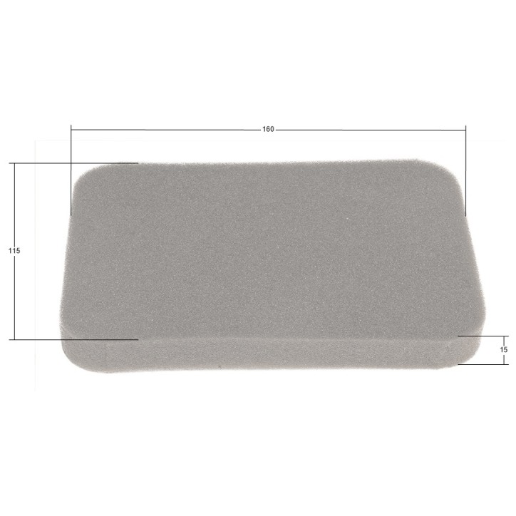 Filtr powietrza Loncin gąbka LC6500(D)-AS LC8000(D)-AS CZĘŚĆ ORYGINALNA Filtr powietrza Loncin gąbka LC6500(D)-AS LC8000(D)-AS CZĘŚĆ ORYGINALNA