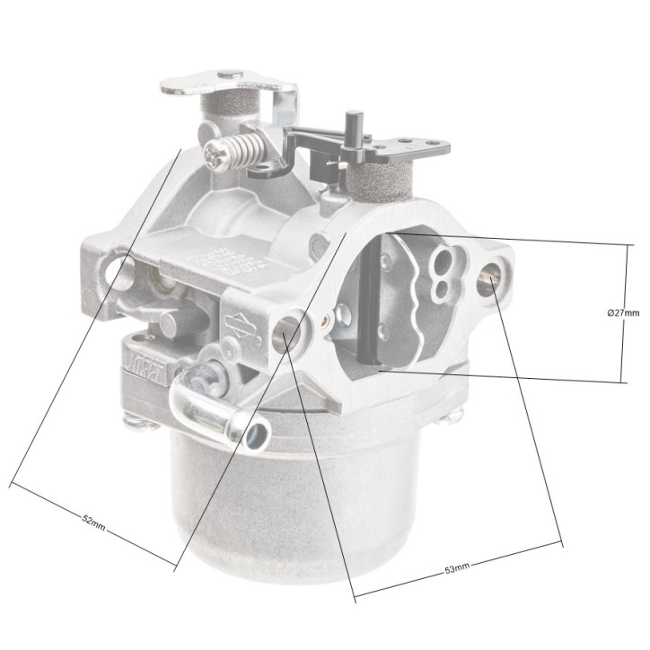 Gaźnik B&S Model 21 CZĘŚĆ ORYGINALNA Gaźnik B&S Model 21 CZĘŚĆ ORYGINALNA