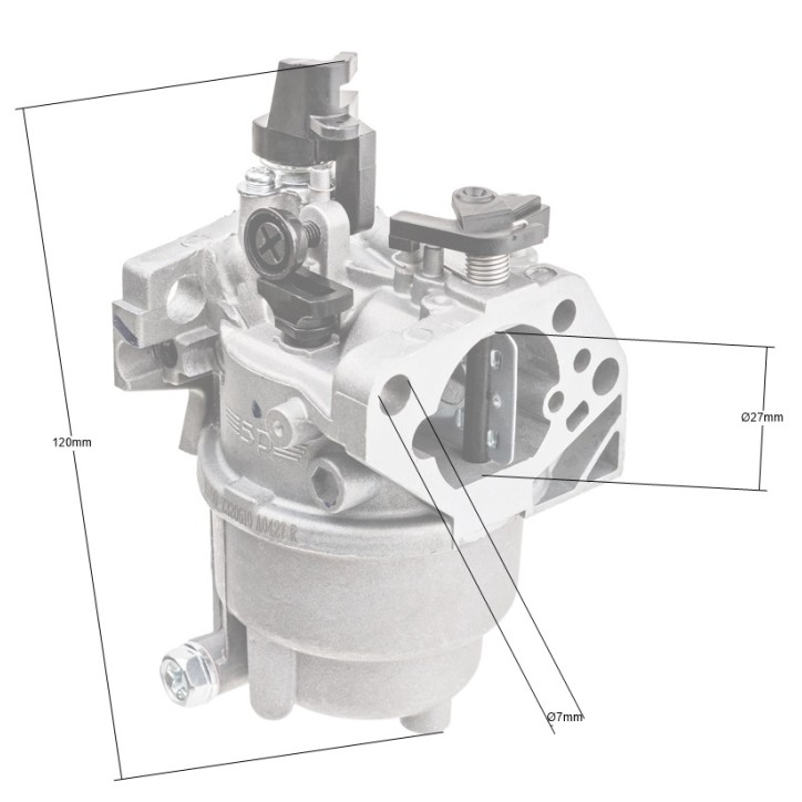 Gaźnik Rato silnik RV340D Gaźnik Rato silnik RV340D