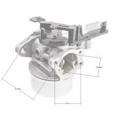 Gaźnik B&S CZĘŚĆ ORYGINALNA