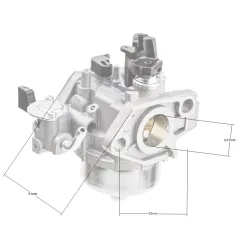 Gaźnik Rato silnik R300