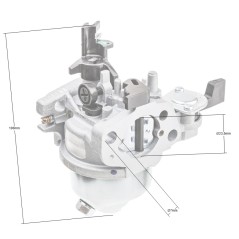 Gaźnik Honda GX120