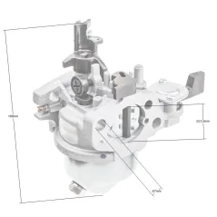 Gaźnik Honda GX120