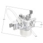 Gaźnik Loncin LC168F-2H CZĘŚĆ ORYGINALNA Gaźnik Loncin LC168F-2H CZĘŚĆ ORYGINALNA