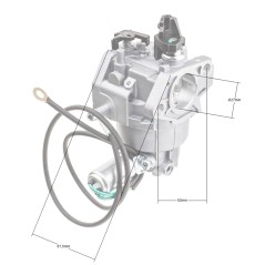 Gaźnik Rato silnik RV450
