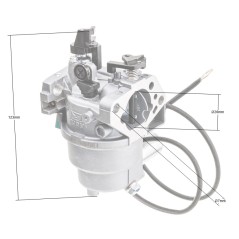 Gaźnik Rato silnik RV450