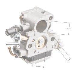 Gaźnik Husqvarna 135, 135E, 140, 140E, 435, 435E, 440, 440E