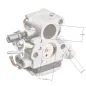 Gaźnik Husqvarna 135, 135E, 140, 140E, 435, 435E, 440, 440E