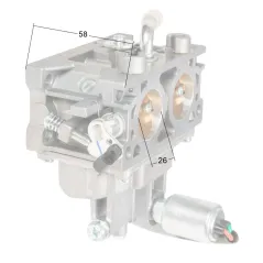 Gaźnik Loncin 2P82F CZĘŚĆ ORYGINALNA