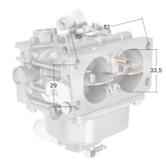 Gaźnik Loncin LC2V90(T230) CZĘŚĆ ORYGINALNA