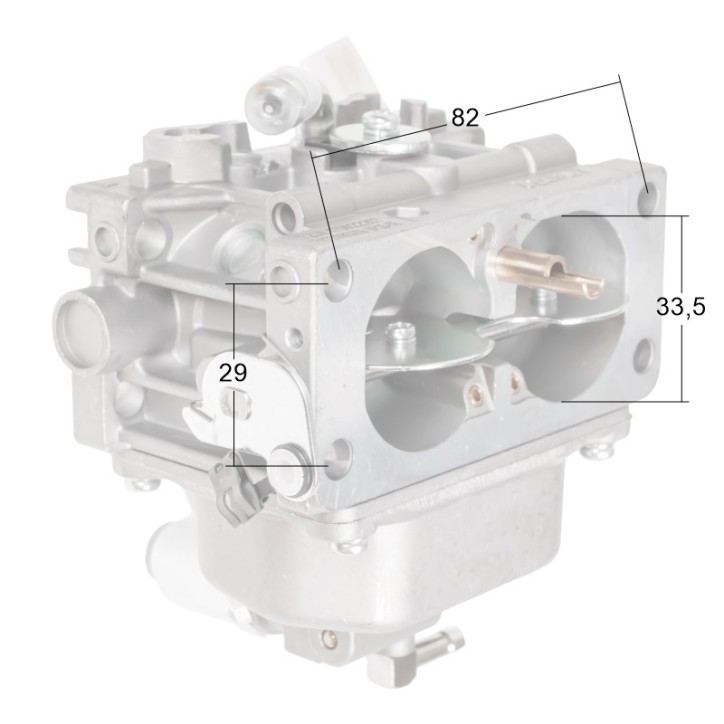 Gaźnik Loncin LC2V90(T230) CZĘŚĆ ORYGINALNA Gaźnik Loncin LC2V90(T230) CZĘŚĆ ORYGINALNA