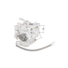 Gaźnik Loncin LC2P76F CZĘŚĆ ORYGINALNA
