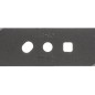 Nóż kosiarki Nac Ursus Hyundai UR-LS48 HY-LS48 47.5cm mielący Nóż kosiarki Nac Ursus Hyundai UR-LS48 HY-LS48 47.5cm mielący