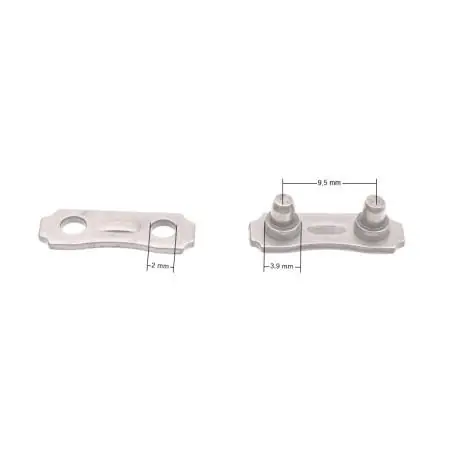 Ogniwo łączące z nitem 3/8 1.3 A1FT-DH kpl