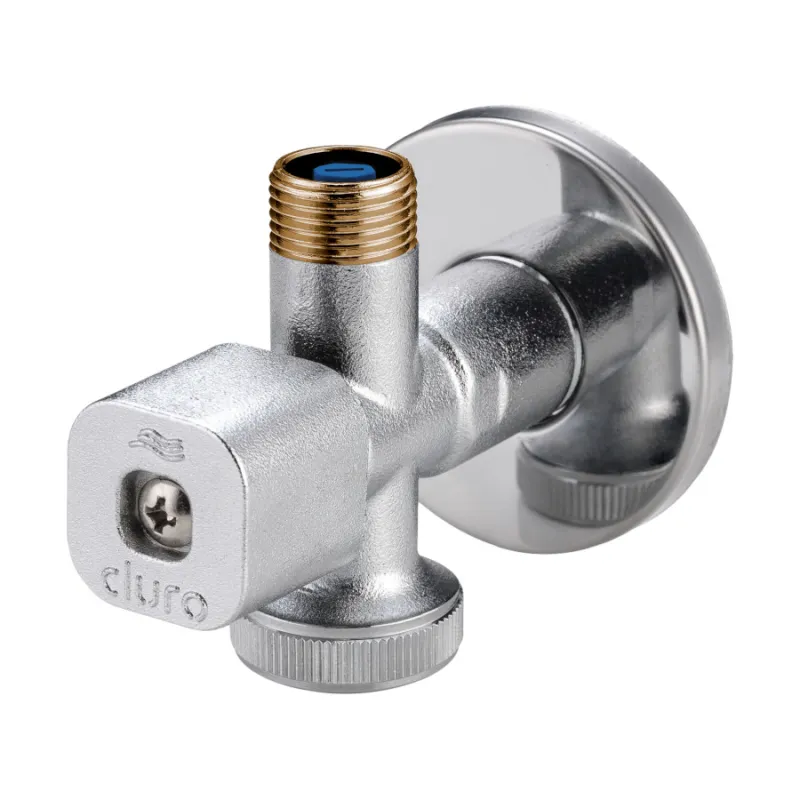 Zawór kątowy seria Solid Bis Pionowy 1/2" x 3/4" x 3/8", PIONOWY Zawór kątowy seria Solid Bis Pionowy 1/2" x 3/4" x 3/8", PIONOWY