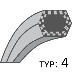 Pasek Ariens napęd noży AA112 deck 97cm XRD CZĘŚĆ ORYGINALNA