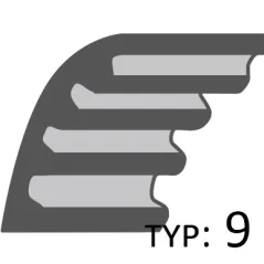 Pasek MTD napęd noży /20x1453/