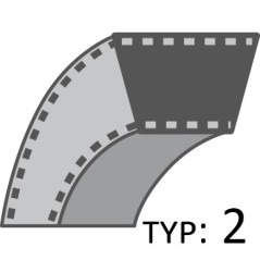Pasek MTD napęd przekładni B10B115 /15,8x1118/