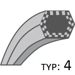 Pasek Husqvarna napęd noży CT135CTH151 /12,72720/