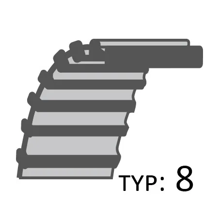 Pasek Castel Garden napęd noży TC102 Solo570 Stiga Estate Royal Viking MT740 /20x1613/