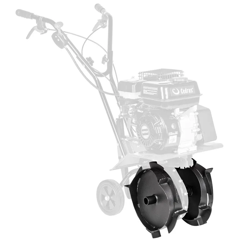 Koła żelazne z ośkami CEDRUS glebogryzarki GL07 - Produkt polski Koła żelazne z ośkami CEDRUS glebogryzarki GL07 - Produkt polski