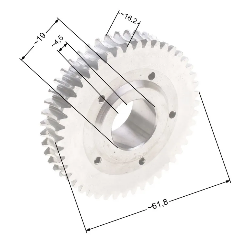 Ślimacznica przekładni Nac WR8005-750 TIE75-W glebogryzarki elektryczne marketowe Ślimacznica przekładni Nac WR8005-750 TIE75-W glebogryzarki elektryczne marketowe