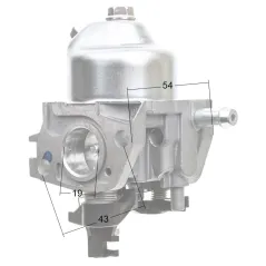 Gaźnik Loncin LC1P70FA z wałkiem CZĘŚĆ ORYGINALNA