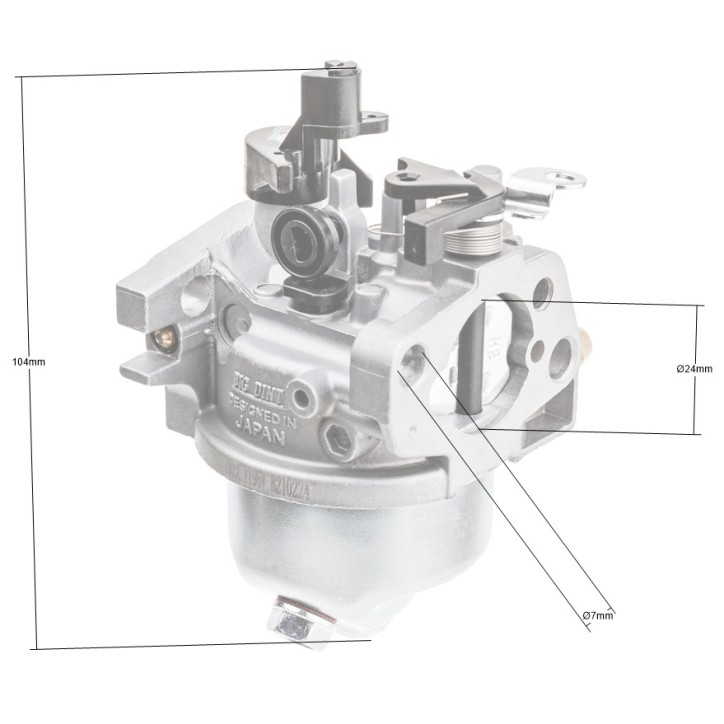 Gaźnik Loncin LC1P70FA Gaźnik Loncin LC1P70FA