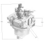 Gaźnik Loncin LC1P70FA Gaźnik Loncin LC1P70FA