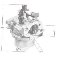 Gaźnik Loncin LC1P70FA z wałkiem