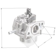 Gaźnik Loncin LC1P61FE CZĘŚĆ ORYGINALNA