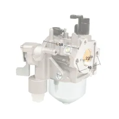 Gaźnik Kasey silnik EX27