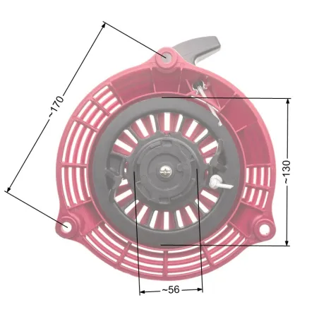 Rozrusznik Honda GCV160 GCV135 GC160 zam. 28400-ZM0-013 / 28400-ZM0-003 / 28400-ZL8-013ZA
