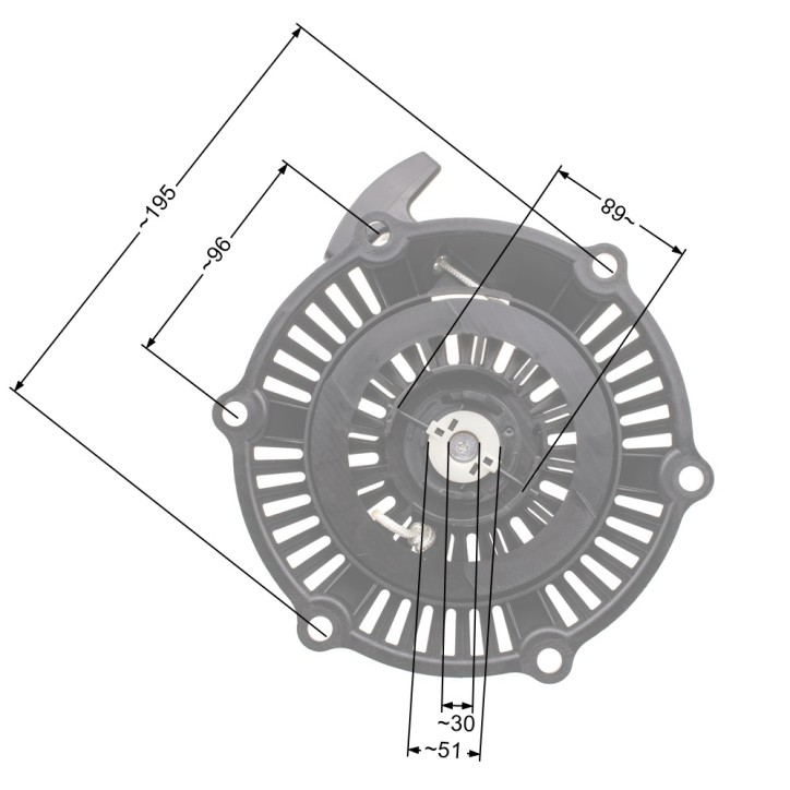Rozrusznik Stiga GGP SV200 Mountfield SP554 zam.118550161/1 Rozrusznik Stiga GGP SV200 Mountfield SP554 zam.118550161/1