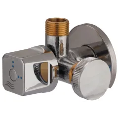 DURO MULTI zawór kątowy 1/2 x 3/4 x 3/8 do AGD, umywalki