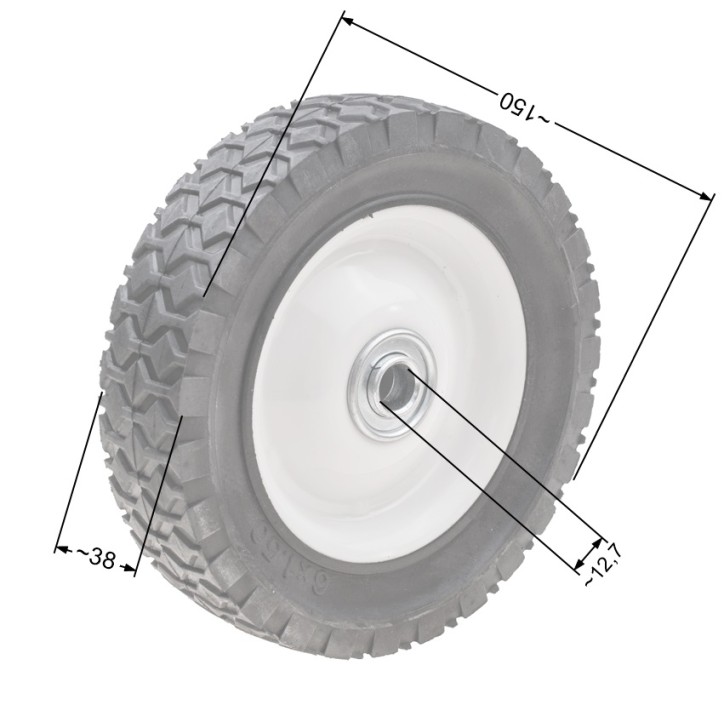 Koło jezdne kosiarki z łożyskiem 150mm Koło jezdne kosiarki z łożyskiem 150mm